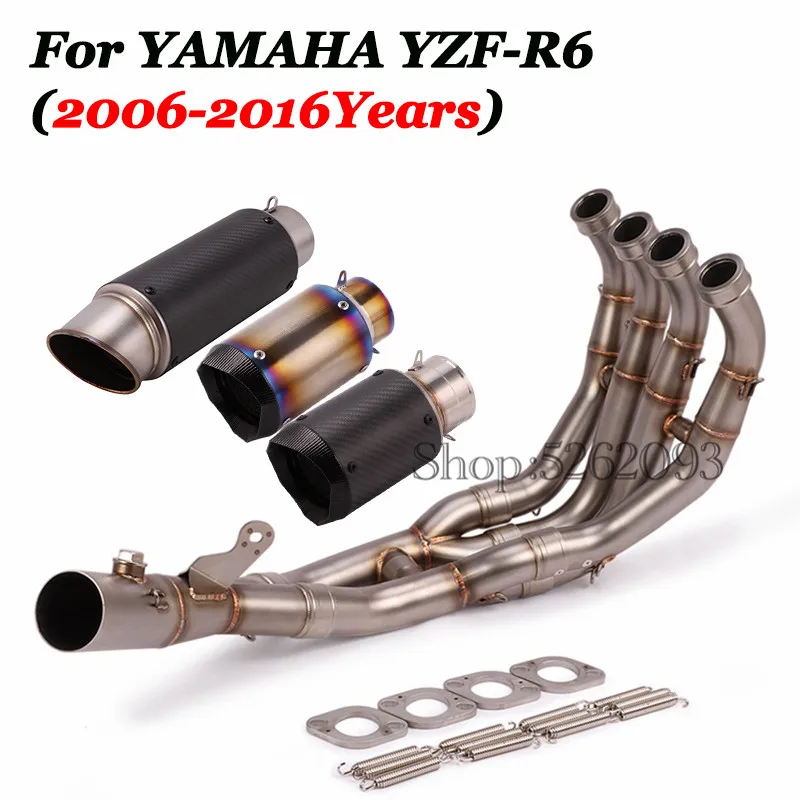 yamaha r6 slip on exhaust