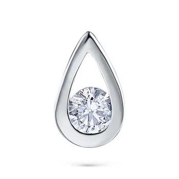 

Pendant made of white gold with diamond e0901pd04170400