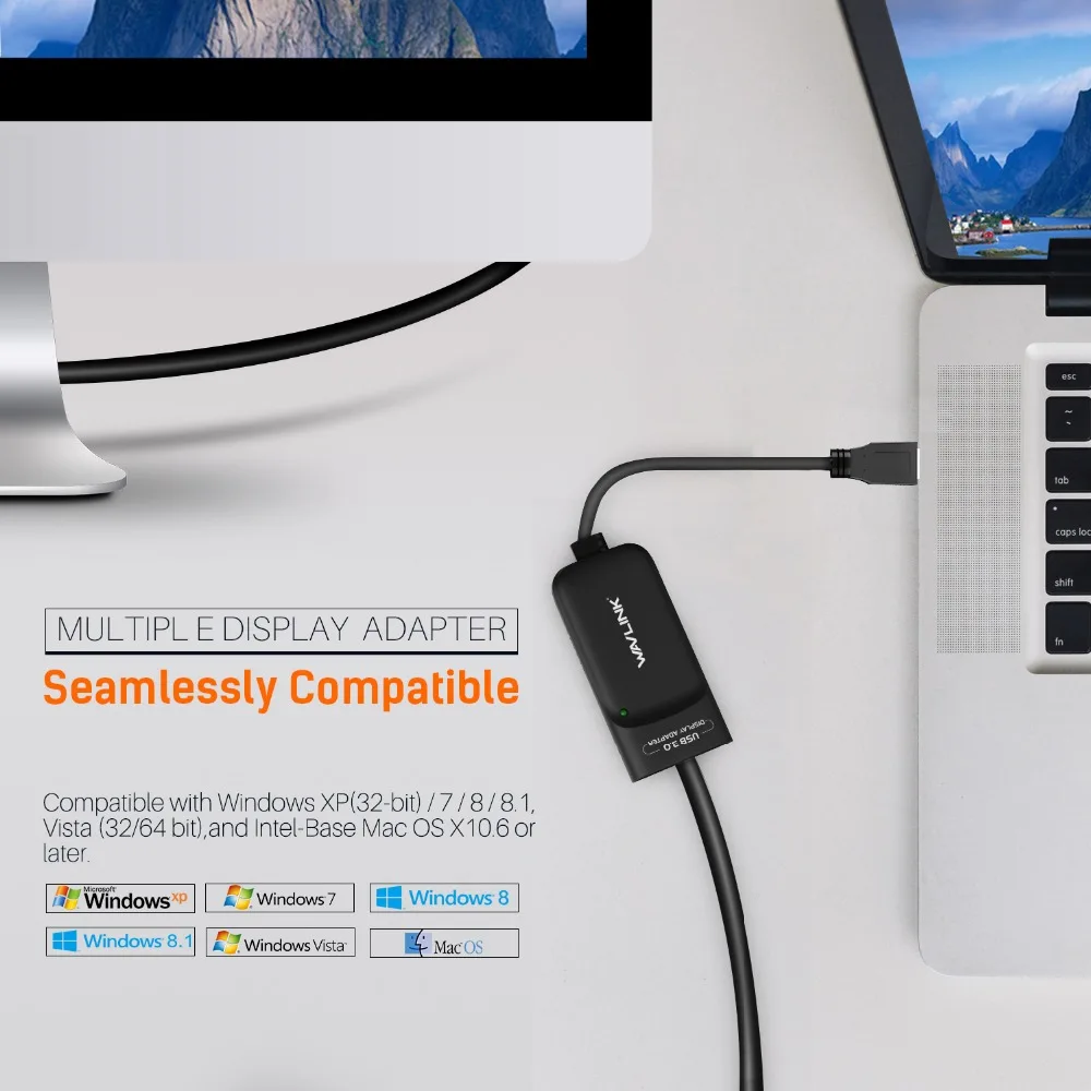 Wavlink usb 3.0 para hdmi vídeo gráficos