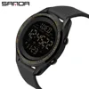 Sanda Top Brand 2022 Outdoor Sports Men's Watches Multifunction Waterproof Digital Male Clock Chronograph Relogio Masculino ► Photo 3/6