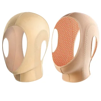 

Anti Wrinkle Double Chin Massager Belt Tool Facial Lifting Bandage Shaper Reusable Slimming Washable Traceless V Face Breathable