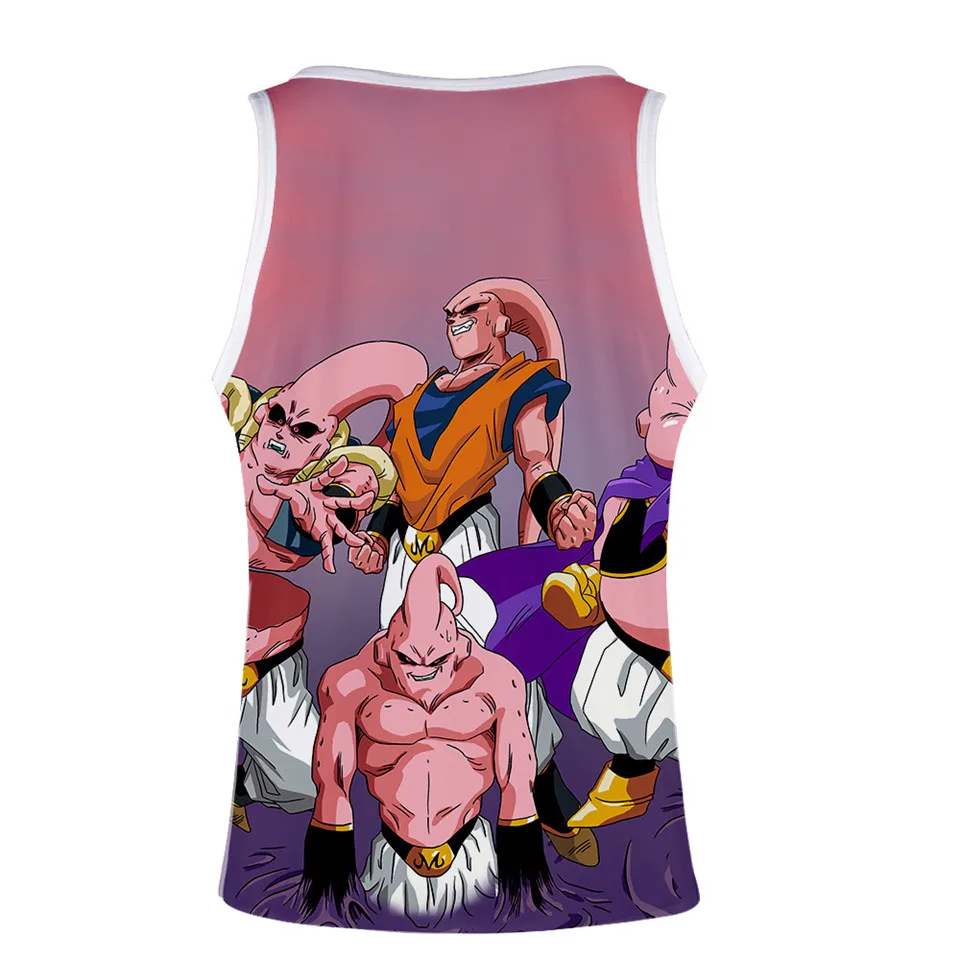 Dragon Ball Z Goku, 3d принт, майка для спортзала, Мужская модная футболка без рукавов для фитнеса, аниме, майка для бодибилдинга, топы, Летний жилет