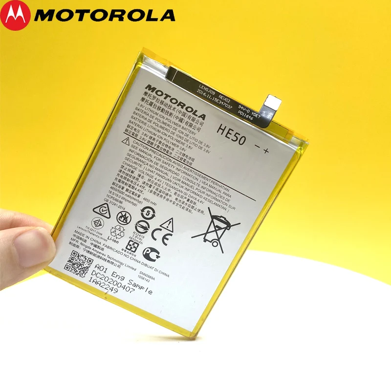 100% новый аккумулятор HE50 5000 мАч для Motorola Moto E4 Plus XT1773 XT1775 E5 мобильный телефон