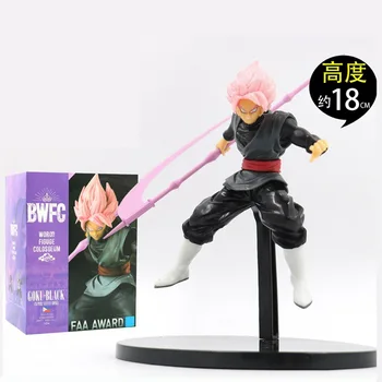 

18cm Dragon Ball S.H.Figuarts BWFC2 Goku Action Figure Toys Dragon Ball Zamasu Figure Super Saiyan Rose Model Toy
