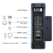 19V 200WH 52000mah портативное зарядное устройство для ноутбука, электрооборудование, запасная батарея для наружного использования, Аккумуляторный блок питания, Солнечная зарядная станция