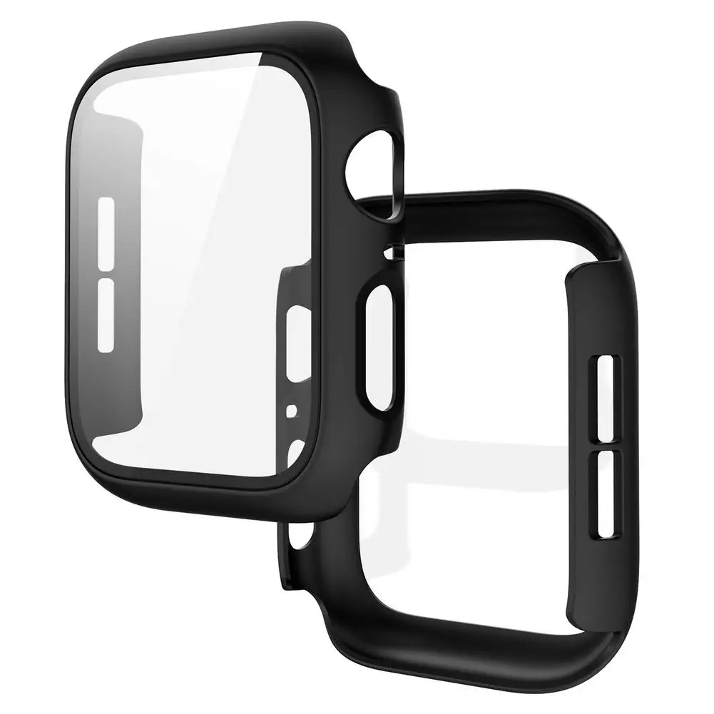 

Smart Watch Case Tempered Glass For Apple Watch Series 1/2/3 42mm, Screen Protective Glass Shockproof Anti-scratch Cover Shell
