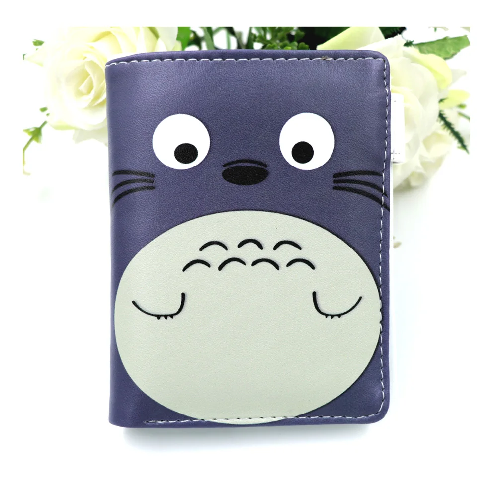 Кошелек из искусственной кожи My Neighbor Totoro/кошелек Tonari no Totoro Penny с кнопкой типа A|wallet
