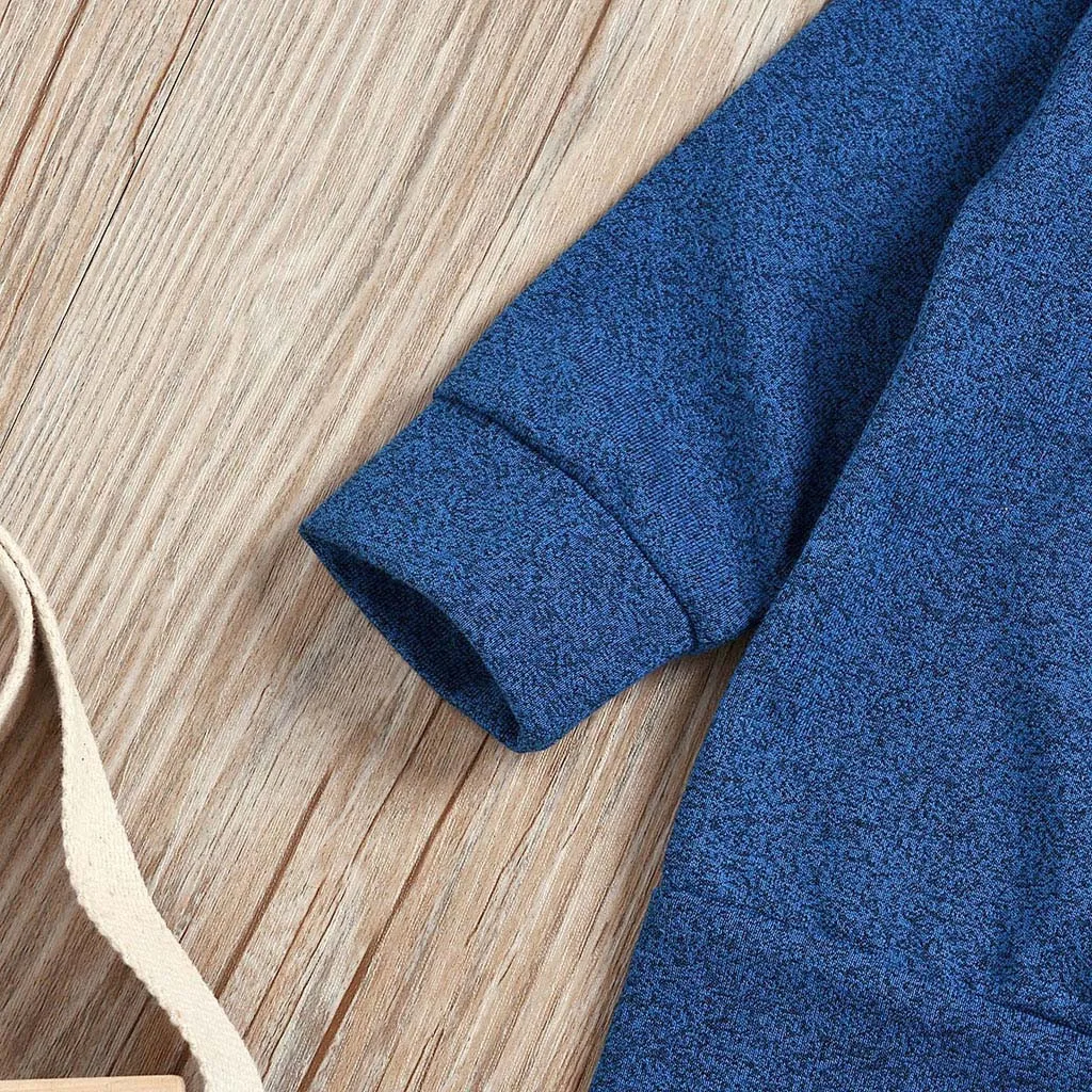 Комплект детской одежды для новорожденных; Однотонный пуловер с длинными рукавами; комплект из толстовки и штанов; домашняя одежда для малышей; пижамные комплекты