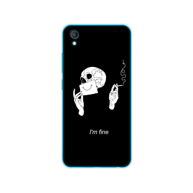 Vivo Y1s Cases Soft Silicon TPU Back Cover Phone Case For VIVO Y1S Y 1s Y1 s VivoY1s 2020 Case 6.22 inch Coque Shell flower