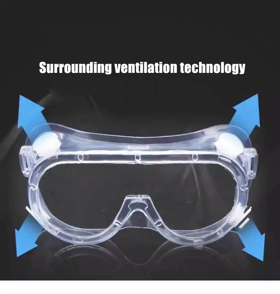 Medical Isolation Goggles can be Set Myopia Goggles Anti-Fog dust dust and Sand Protection