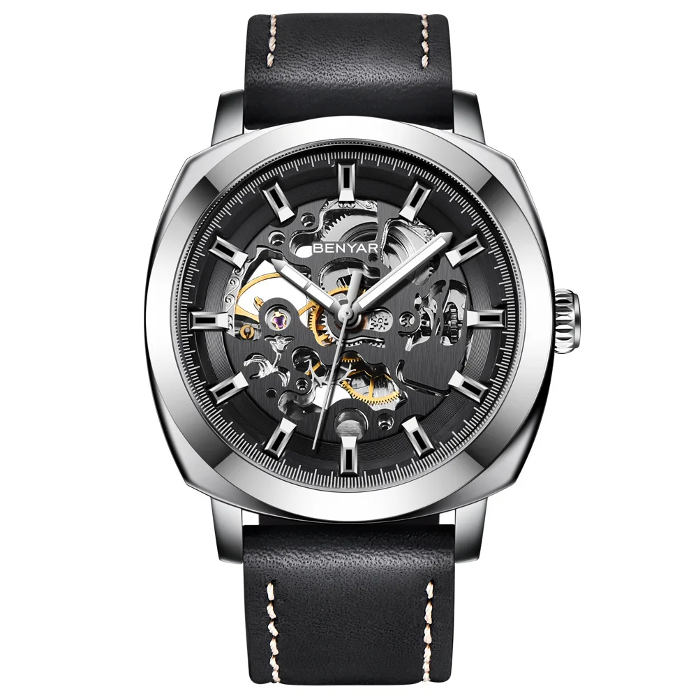 

Jacobin benyar xin pin biao Analog Watch Fully Automatic Fashion MEN'S Table Waterproof MEN'S Watch 5121