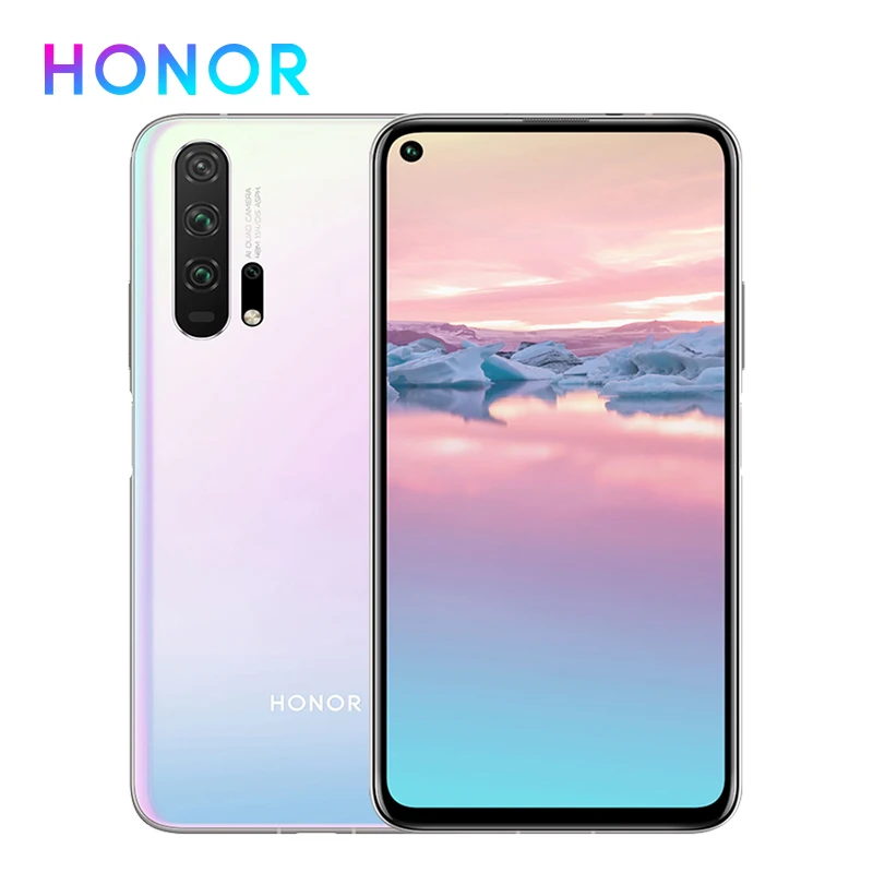 Глобальная версия Honor 20 Pro смартфон 8 Гб 256 ГБ Kirin 980 Восьмиядерный 48 МП четыре
