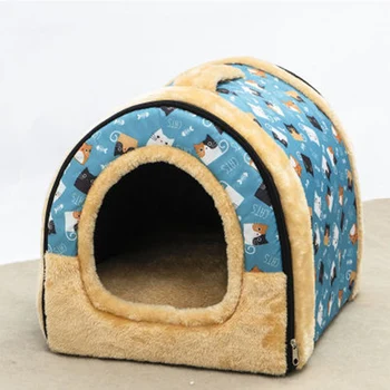 

Dog's nest and Cat's nest Bendable Four seasons Doghouse dog bed and cat house can remove wash pet beds for
