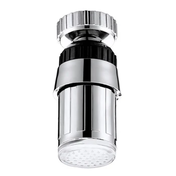 

Led Intelligent Durable RGB Glow Bathroom Home Practical Temperature Sensor Kitchen Shower Faucet Light