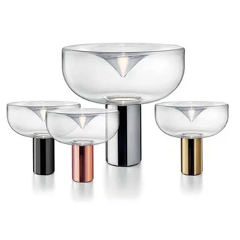 

Nordic LED Iceberg Glass Table Lights Lighting Modern Creative Indoor Living Room Lamp Bedroom Bedside Study Decor Light Fixture