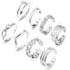 8PCS Toe Ring