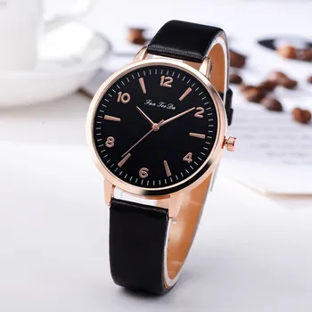 

Women's Quartz Watch Luxury Vintage Bracelet Leather Band Analog Male Female Unisex Watch Round WristWatches Ladies Girls Clock