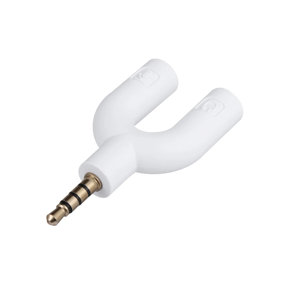 Аудиоразъем 3 5 мм для наушников микрофона сплиттера преобразователя адаптера