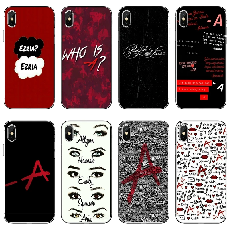 Прозрачный чехол Pretty Little Liars A для телефона Samsung Galaxy A7 A5 A3 J7 J5 Prime pro J3 2018 2017 2016 2015 |