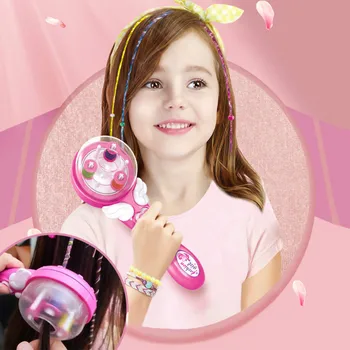 

Electric Automatic Hair Braider Diy Braiding Hairstyle Tool Twist Braider Machine Hair Braid Weave Toys For Girl Child Gift