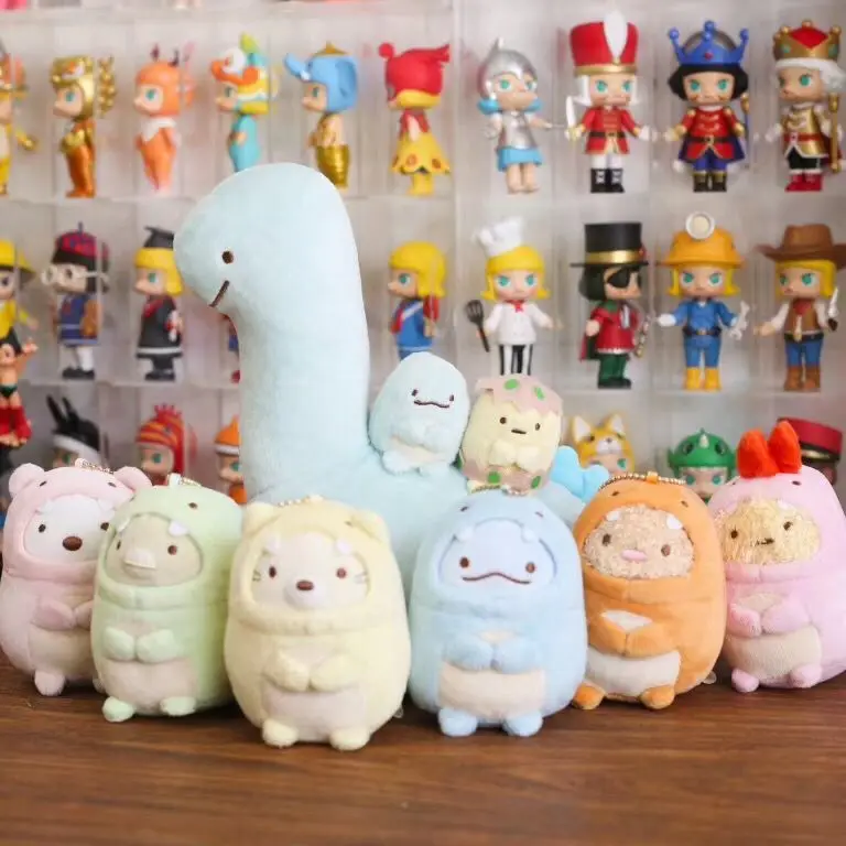 Sumikkogurashi кукла милый мешок ключ кулон качество плюшевые динозавр Юрского периода игрушки для подруги подарок