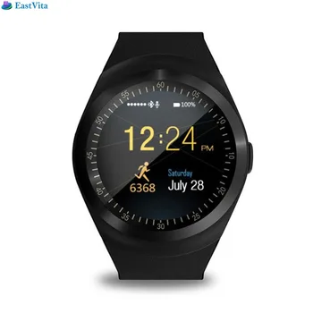 

1.2 inch Touch Screen 280mAh Bluetooth Smart Watch with Pedometer Sleep Monitor Remote Sync for Android Smartphones 5m to 10m 2