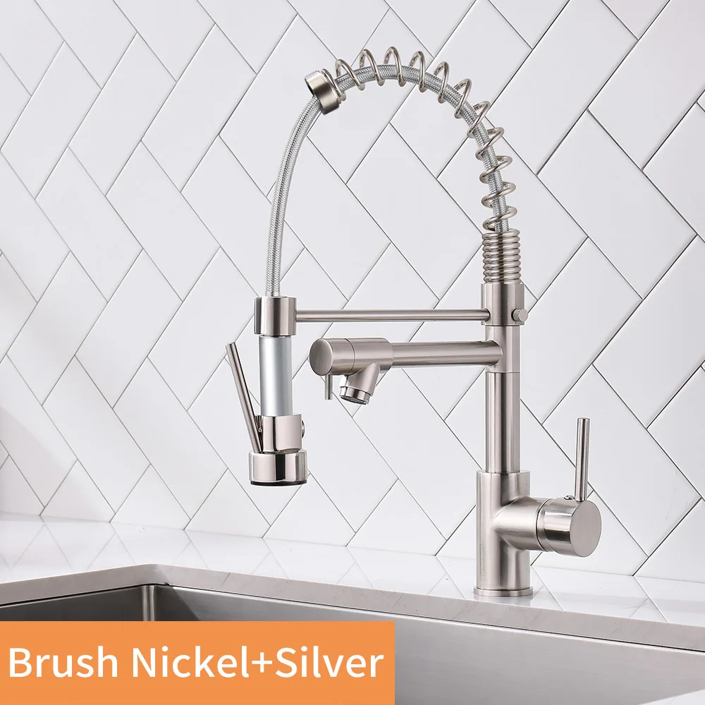 brush nickel silver