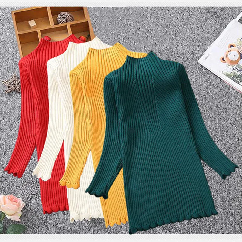 Vestidos/Детские платья для девочек 4-14 лет, вязаное платье с длинными рукавами осенне-зимний костюм детская Рождественская одежда принцессы