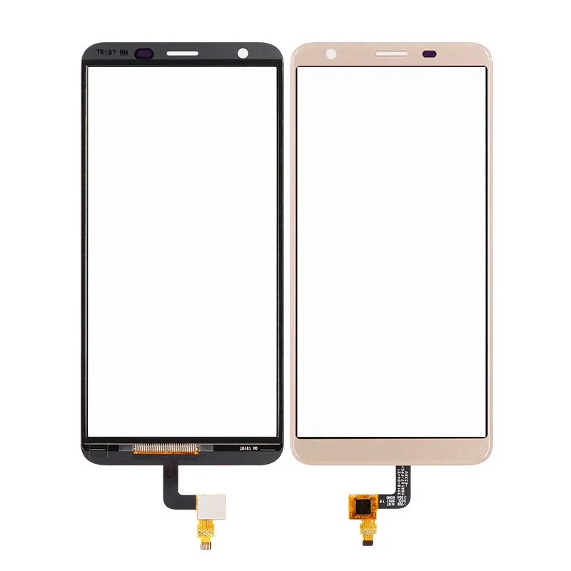 5,5 дюймов для Oukitel C11 Сенсорная панель высококачественный Ремонт Запчасти сенсорный экран дигитайзер стекло для Oukitel C11 сотовый телефон+ Инструменты - Цвет: Золотой