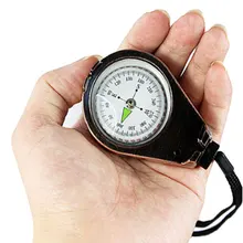 Ретро Бронзовый компас Карманный металлический водонепроницаемый ударопрочный компас портативный для пеших прогулок на улице Кемпинг Охота спасательный комплект для путешествий