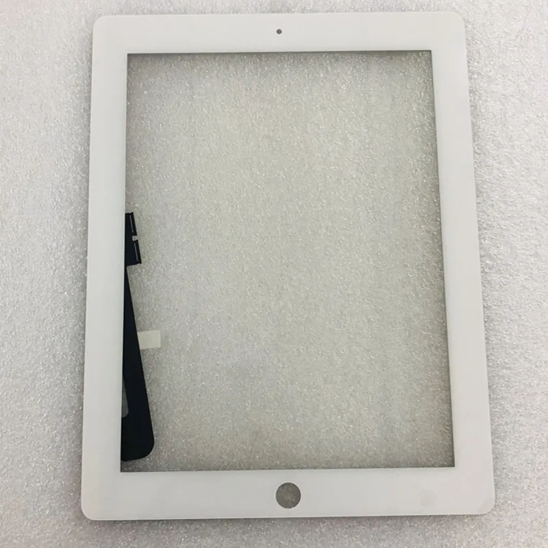 Для iPad 3/4 белая Передняя панель Сенсорное стекло дигитайзер доставка