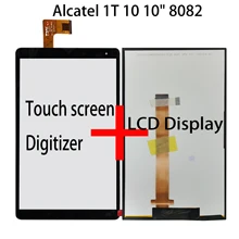 Новый 10-дюймовый сенсорный экран 8084 дигитайзер ЖК-дисплей Alcatel 1T 10 10 дюймов 8082 ЖК-дисплей Alcatel ONETOUCH Pixi 3 (10) 8082 сенсорная панель стекло