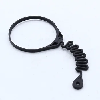 

1PCS For Volvo Petrol Gas Fuel Cap Retaining Strap Ring XC70 S60 S80 S40 V40 (70mm) 31336424 Black