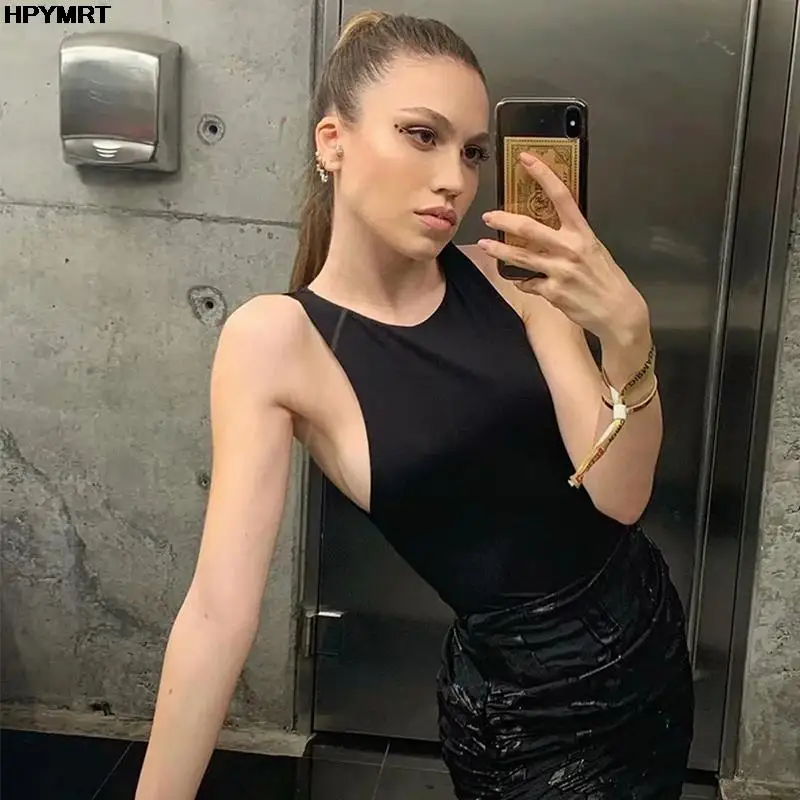 

O Neck Sleeveless Sexy Bodysuit Women Off Shoulder Body Top Streetwear White Bodysuits suit clothes para catsuit clothing size