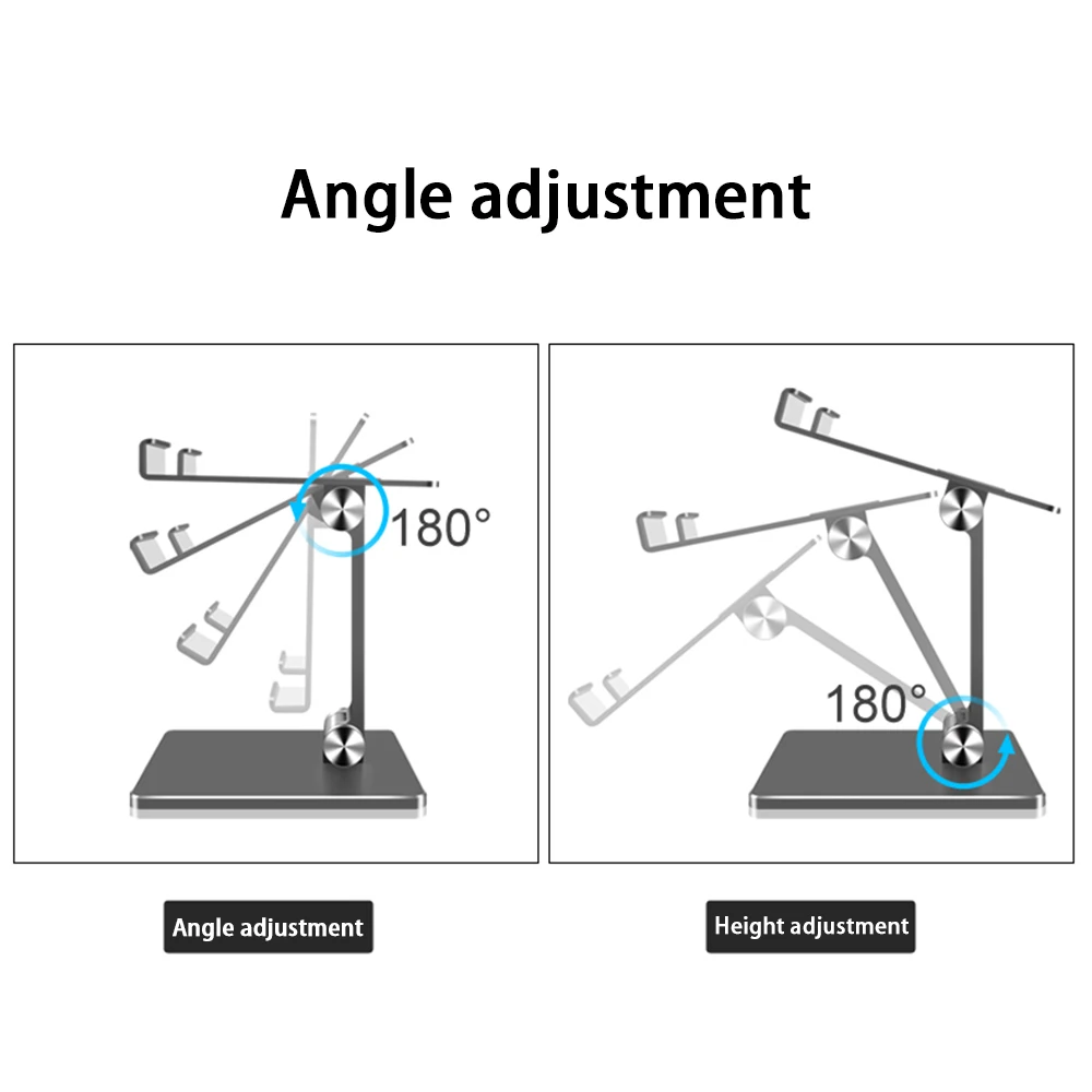 Adjustable Metal Tablet and Smartphone Stand Holder