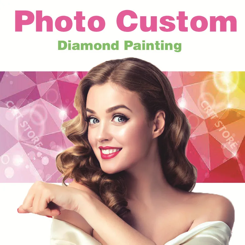 

Photo Custom Diamond Painting 5D Diy Full Square/Round Diamond Embroidery Picture of Rhinestone Diamond Mosaic Cross Stitch Gift