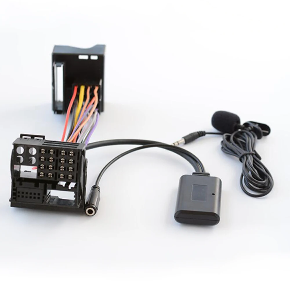 Bluetooth Adapter Wireless AUX Kabel 12 Pin kompatibel mit BMW 5 X3 E60 E61 E63 E85 E86 E39 E53