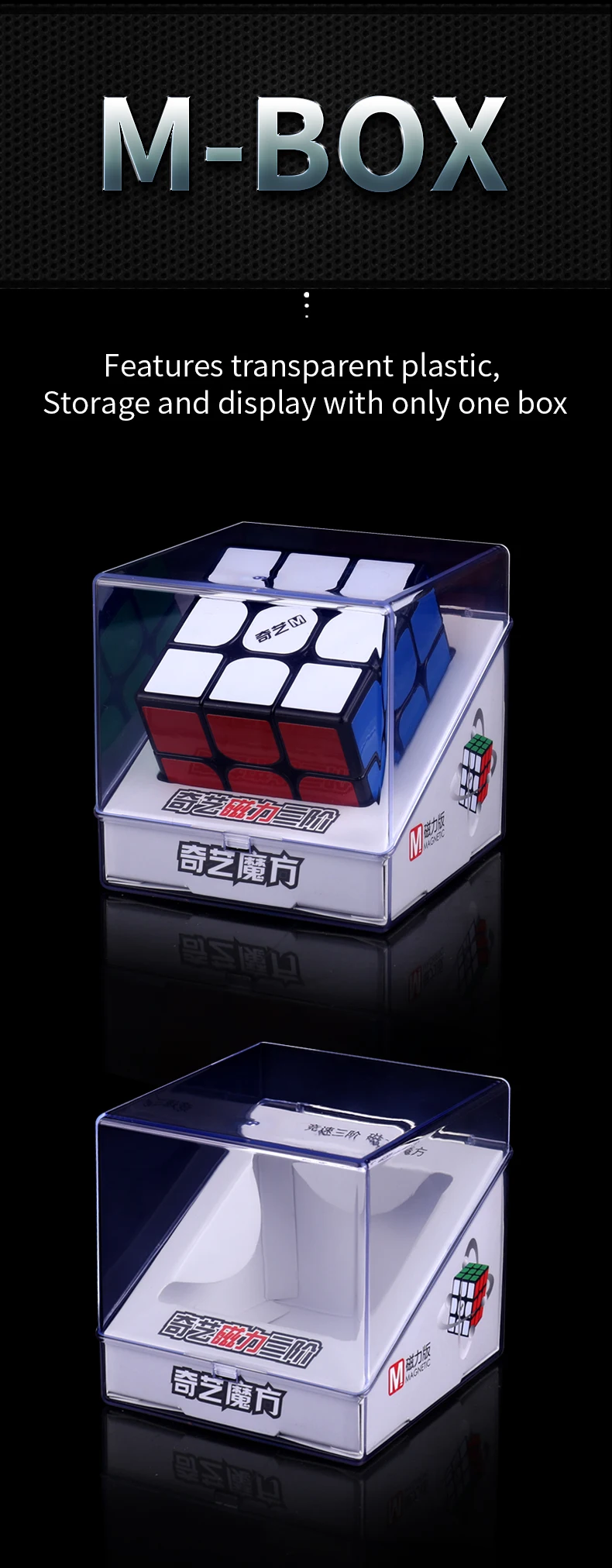 Quebra-cabeças de Ímãs sem Adesivo Cubo de Velocidade Brinquedos para Crianças Cubo Mágico Magnético Qiyi Series 3x3x3 Pirâmide 4x4x4 2x2x2 5x5x5 ms 15 High Quality Brinquedos e hobbies