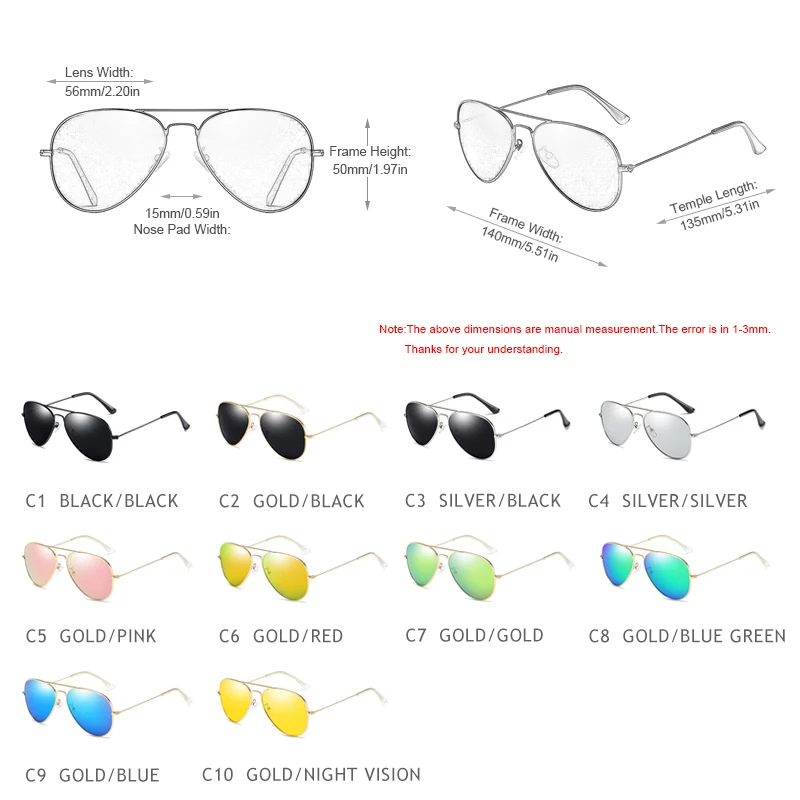 FUQIAN, классические солнцезащитные очки пилота, поляризационные, для мужчин и женщин, Ретро стиль, металлические лучи, солнцезащитные очки, зеркальные, цветные, очки для вождения, UV400