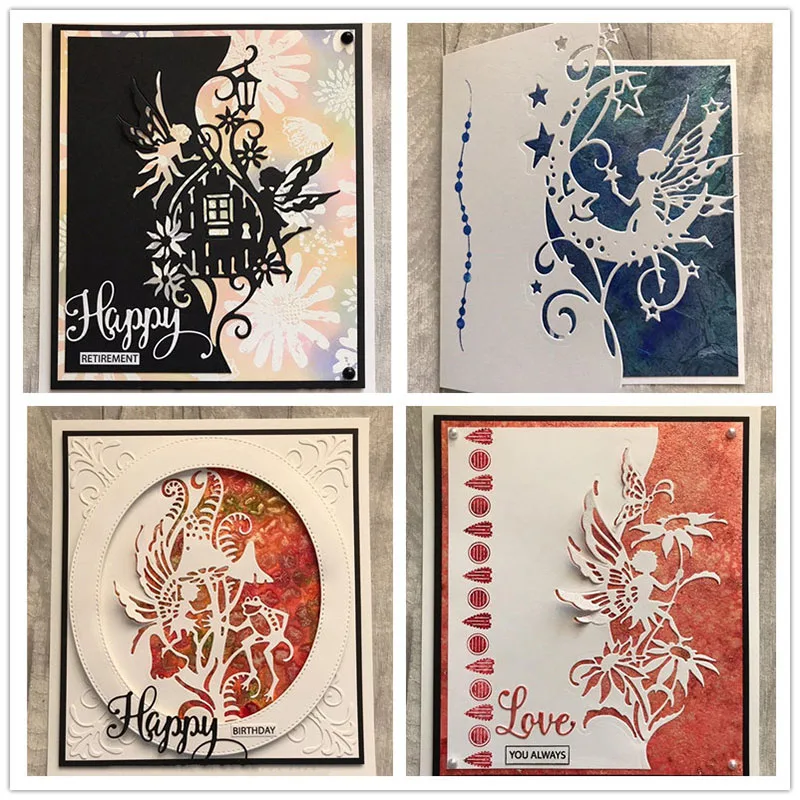 

Elf Metal Cutting Dies for Scrapbooking and Cards Making Paper Craft Dies New 2019