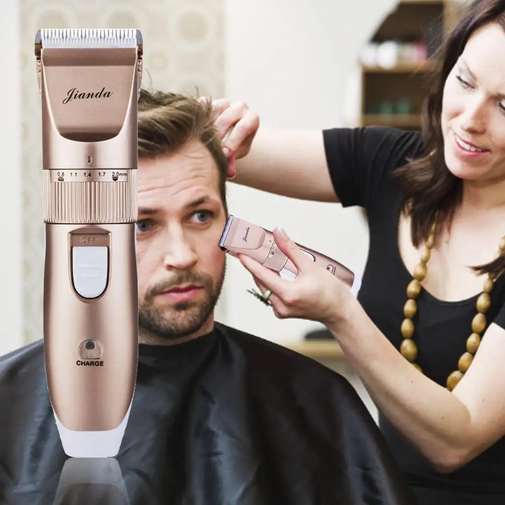 

Portable Rechargeable Electric Hair Trimmer Professional 5-in-1 Multi-function Hair Clipper Beard Trimer For Men Grooming Home