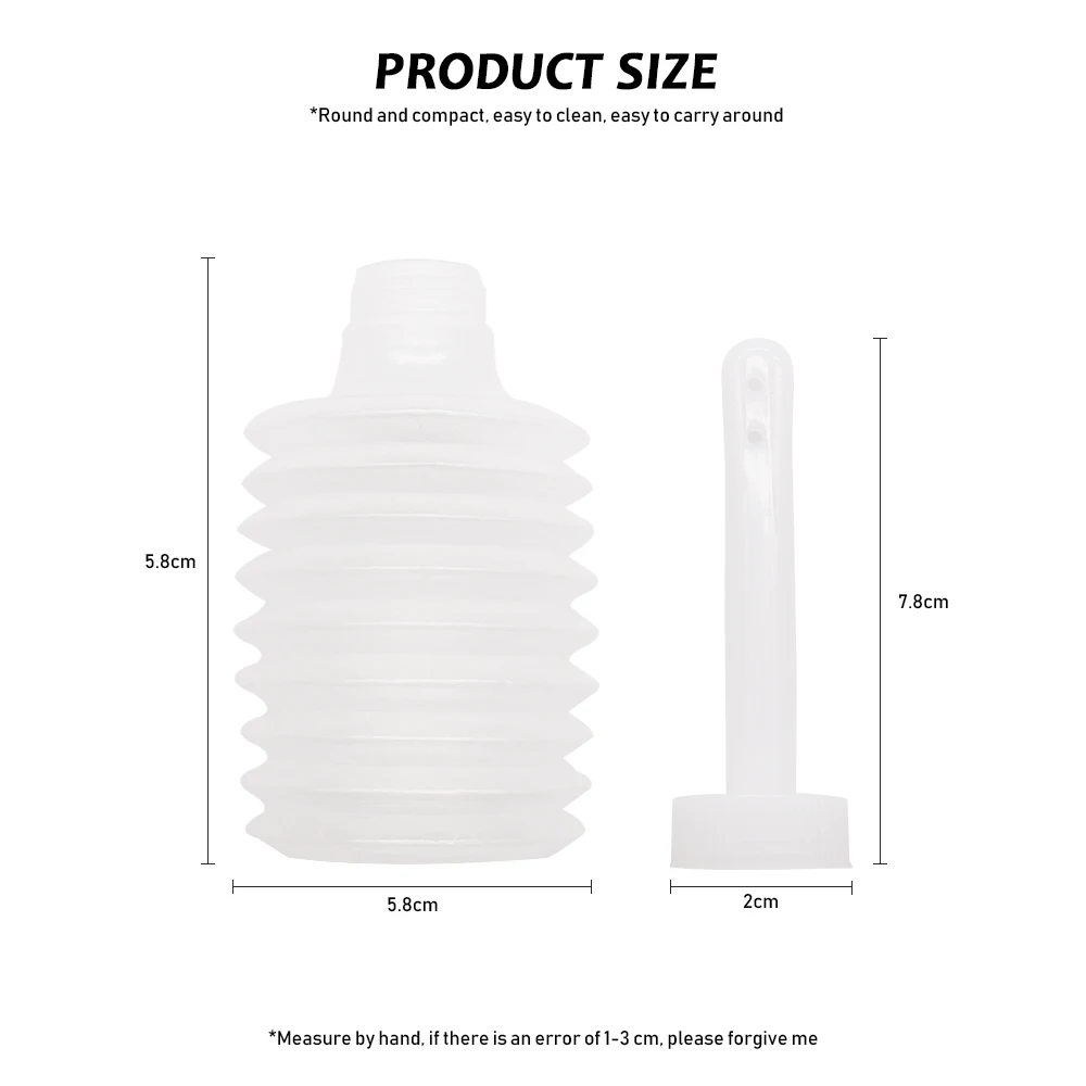 EXVOID 180ML Hygiene Vagina Anal Cleaner Attachment Anal Cleaning Tube Enema Sex Toys for Women Men Gay Washer