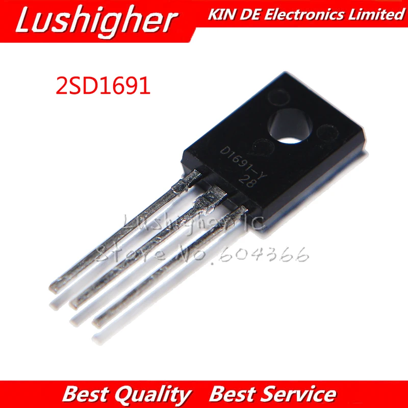 10 шт. 2SD1691 TO-126F D1691-126 новый оригинальный | Электронные компоненты и принадлежности