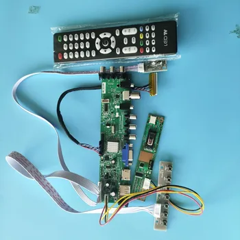 

Kit For LTN170MT02-001 HDMI LCD Panel TV VGA USB AV 30pin Controller board 1 CCFL Digital 1680X1050 DVB-T2 DVB-T 17" remote