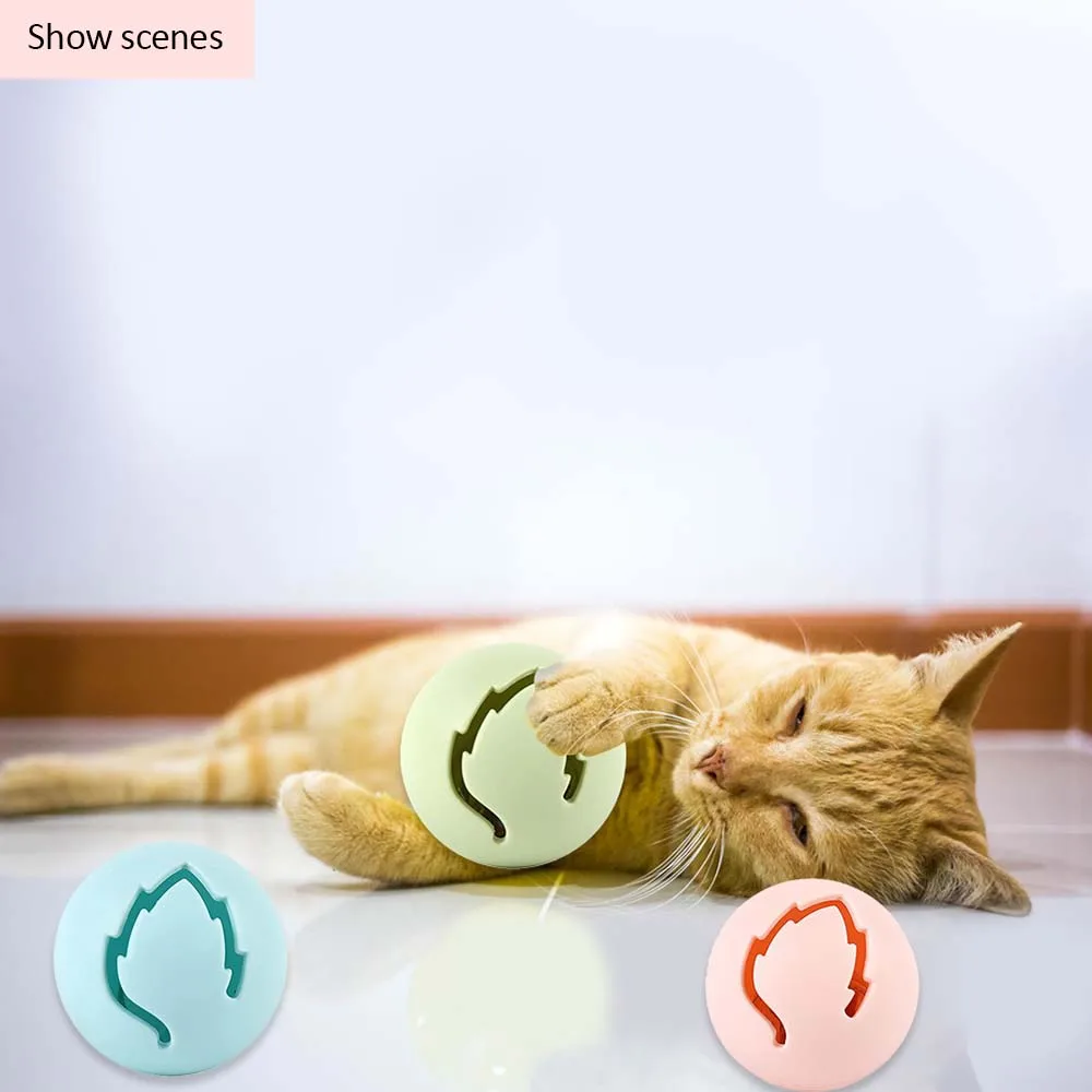 3 шт./компл. ПЭТ игрушки для кошек Смешные кошачья мята мяч флэш-Болл кошка колокольчик Игрушка тренировочный мяч интерактивные игрушки для детей Новое поступление, на детей от двух до
