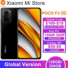 Global Version POCO F3 5G Smartphone Snapdragon 870 Octa Core 128GB / 256GB 6.67" 120Hz E4 AMOLED Display 48MP Triple Camera NFC