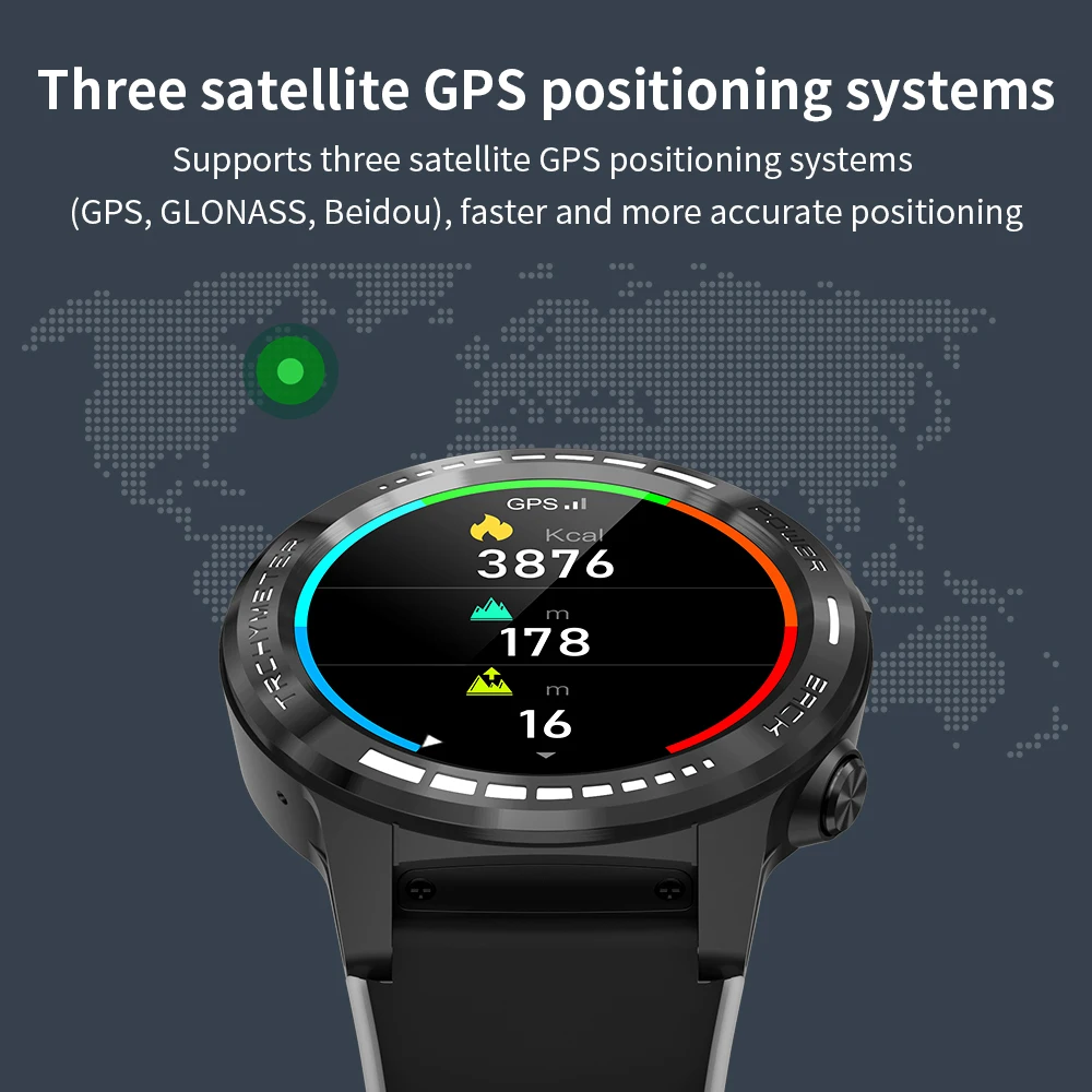 US $43.99 LEMFO M7S Smart Watch Men GPS Support SIM Card Calls Heartrate Blood Pressure Detection Sports Smartwatch for Android iOS