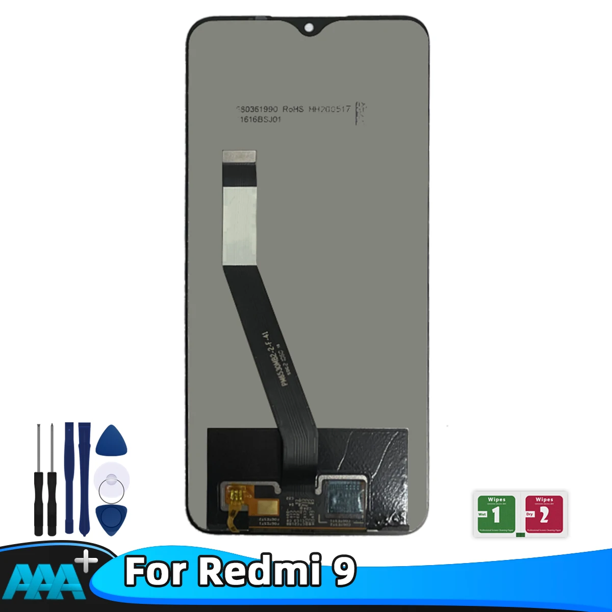 Generic For Redmi 9 LCD Display Pantalla Touch Panel Screen Assembly ...