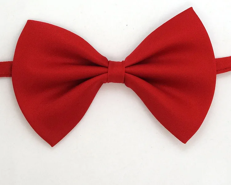 New cute hot sale party wedding Boys Bowtie Neck tie Cheep Solid Bow tie Children Butterfly Ties Baby&kids Accessories