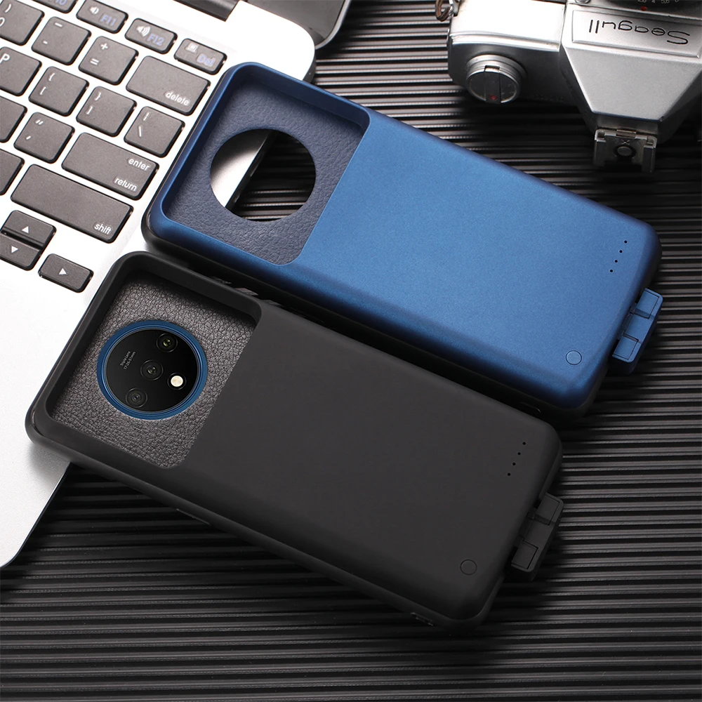 

For Oneplus 7T Battery Charger Case 7000 Mah Smart Cover Power Bank And Phone Case For Oneplus 7T Battery Case